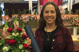 Margaret Torn receives honorary doctorate at University of Zurich, 4/25/2015
