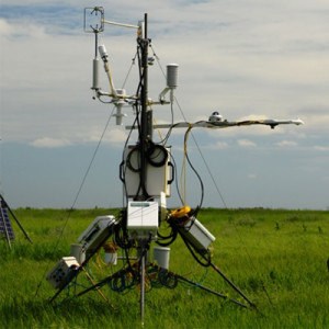PECS—Portable Eddy Covariance System. Deployed to AmeriFlux sites for data quality checks. Designed and built by Dave Billesbach, UNL.