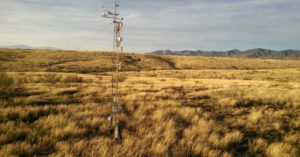 The Kendall Grassland site in southeastern Arizona is one of many Ameriflux sites in the project. (Credit: Russ Scott, USDA-ARS)