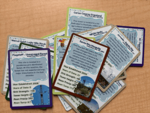 photo of some of the cards